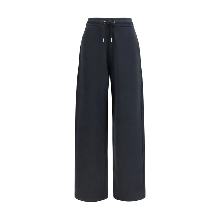 Ami Paris Black Alpaca Vicugna Pacos Joggers (workout Pants)