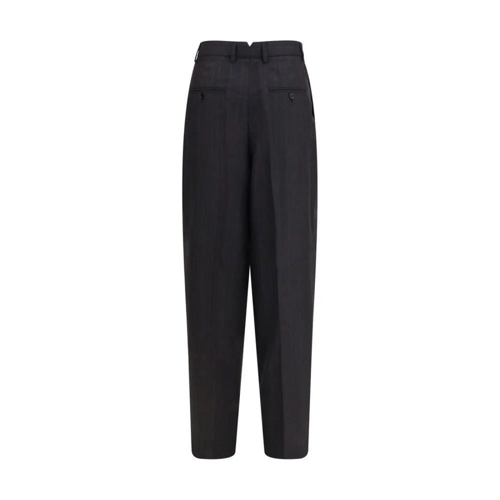 Ami Paris Black Wool Oves Aries Dress Pants
