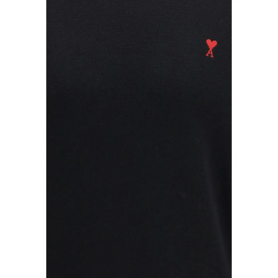 Ami Paris Black Wool Oves Aries Sweatshirt