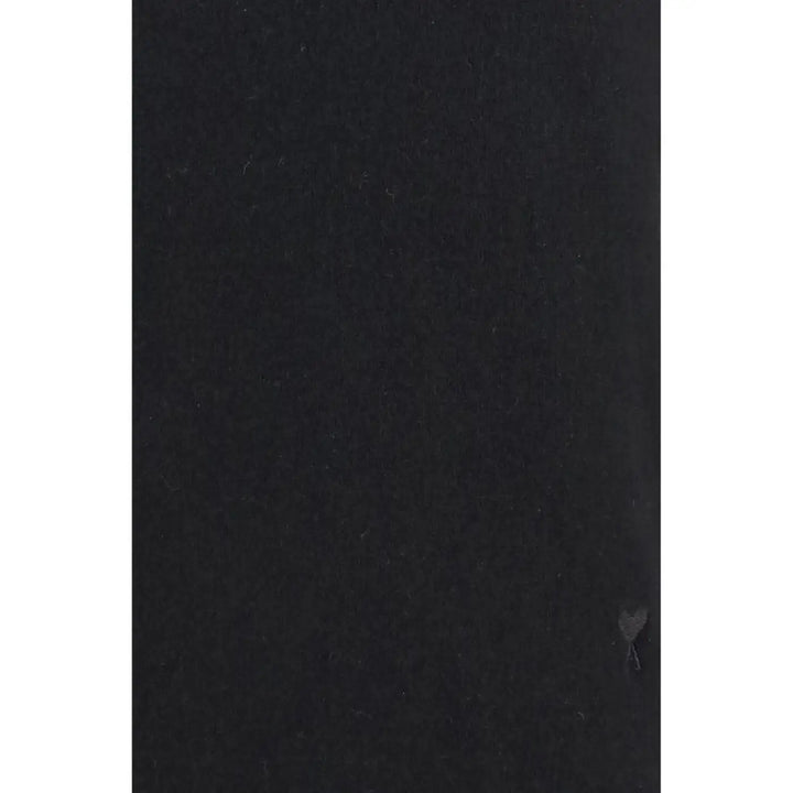 Ami Paris Black Wool Oves Aries Turtleneck