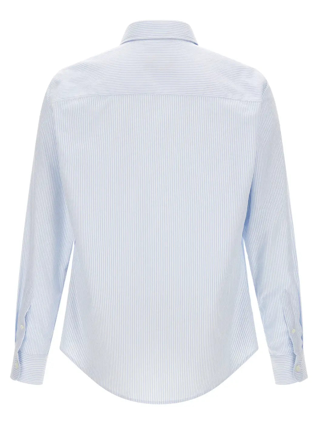 Ami Paris Blue Cotton Blouse