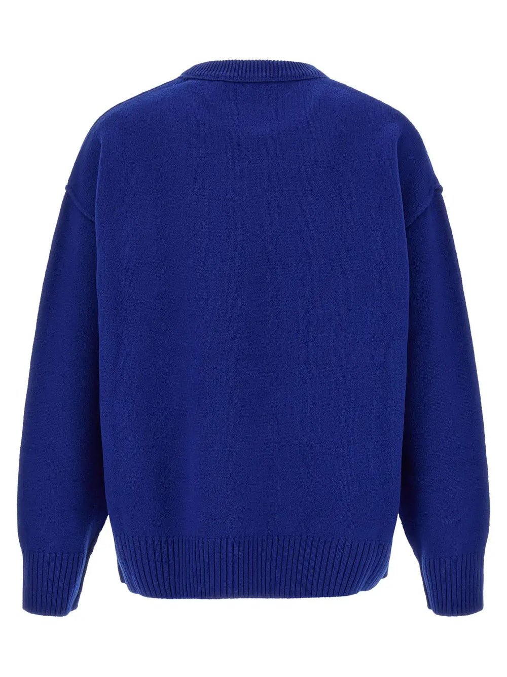Ami Paris Blue Wool Cardigan