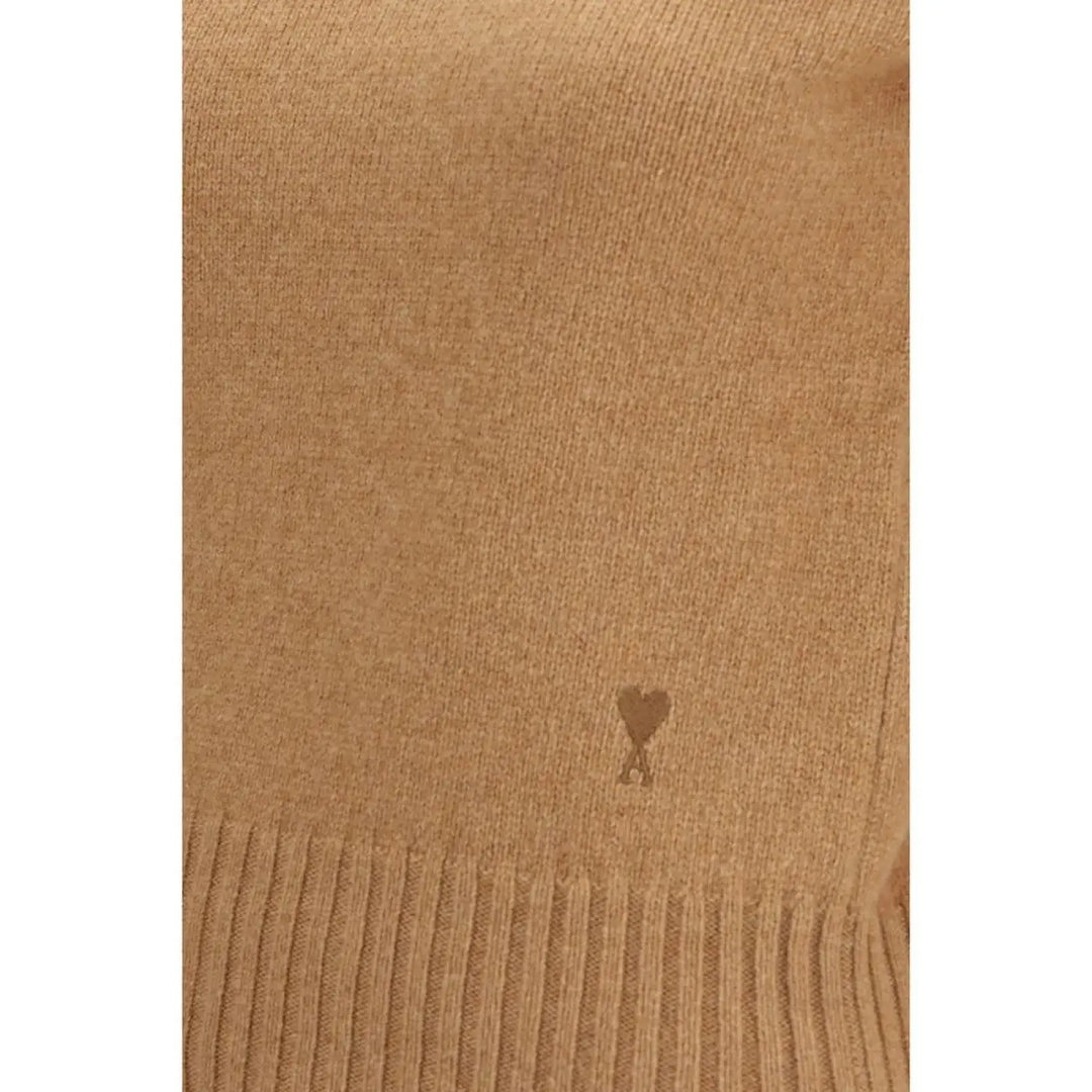Ami Paris Brown Wool Oves Aries Sweatshirt