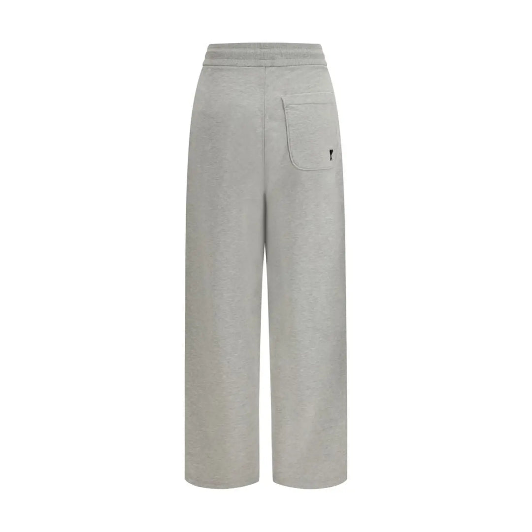 Ami Paris Gray Alpaca Vicugna Pacos Joggers (workout Pants)