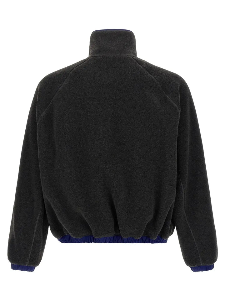 Ami Paris Gray Polyester Sweatshirt