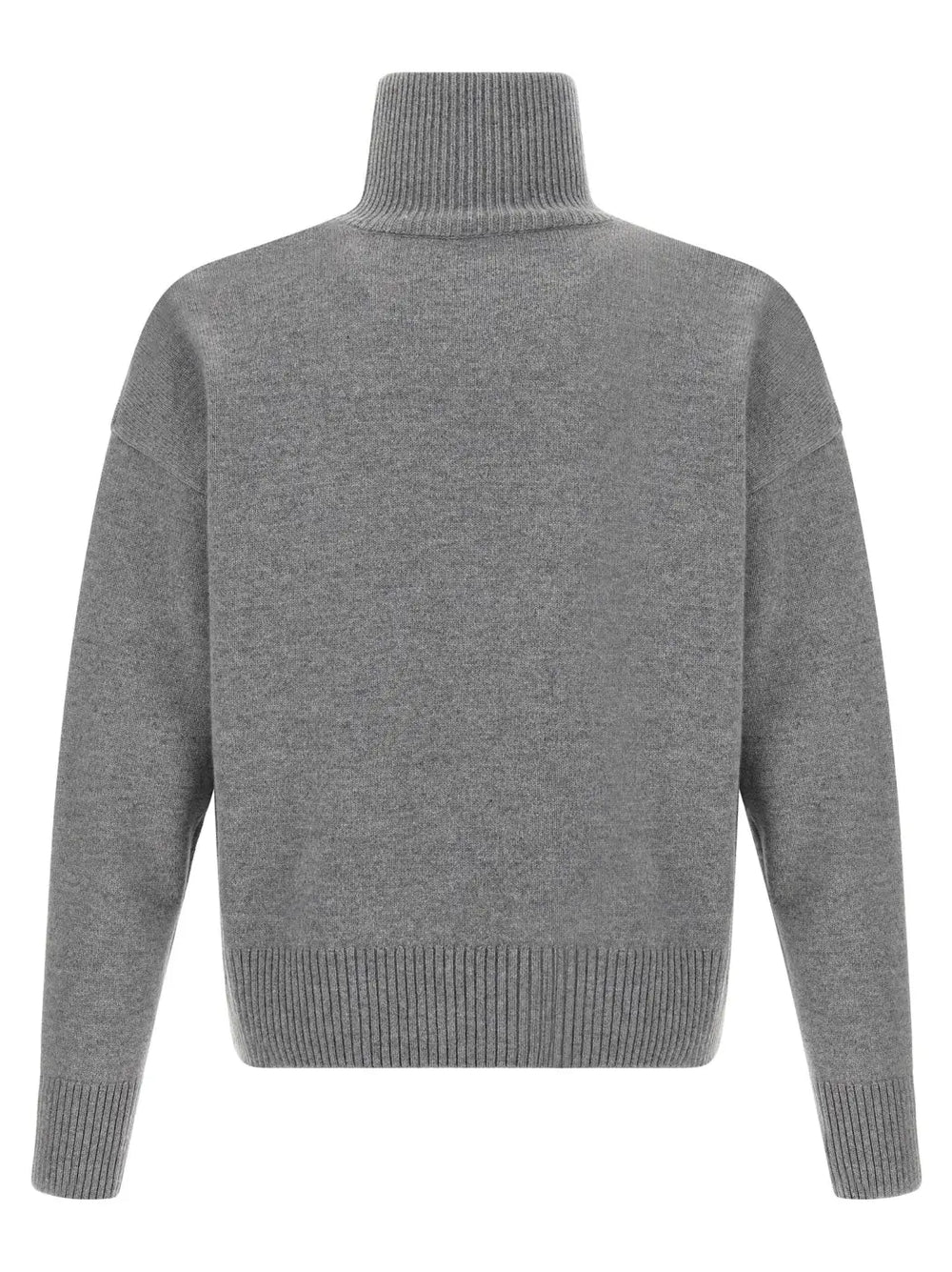 Ami Paris Gray Wool Cardigan