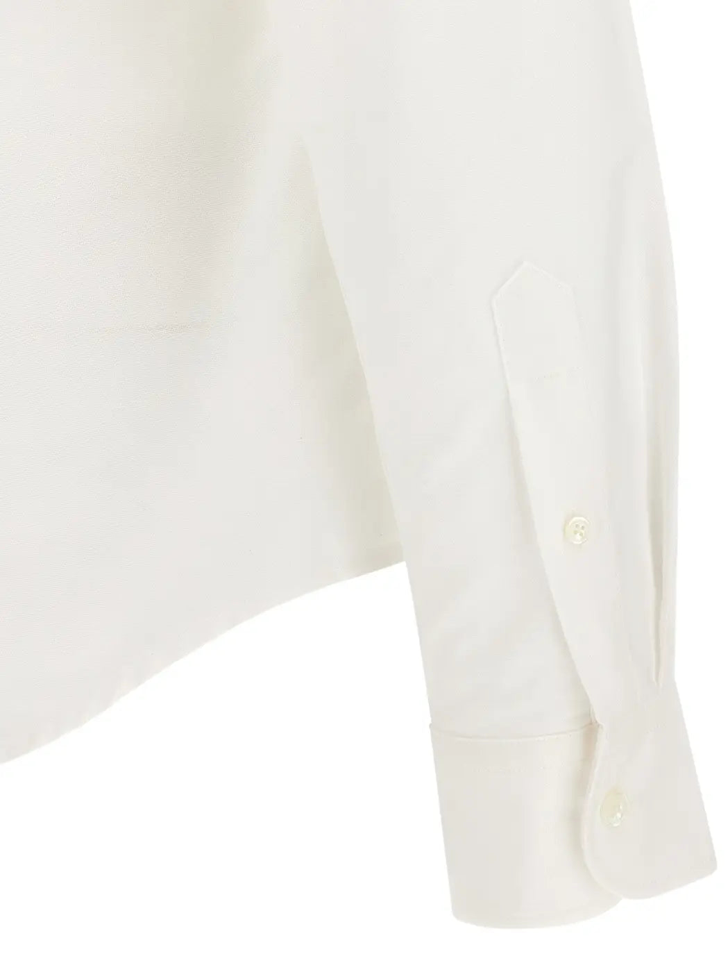 Ami Paris White Cotton Blouse