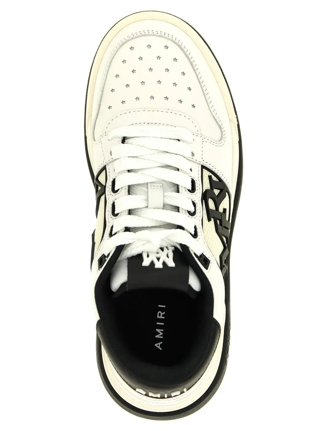 Amiri Bicolor Calfskin Athletic Sneakers