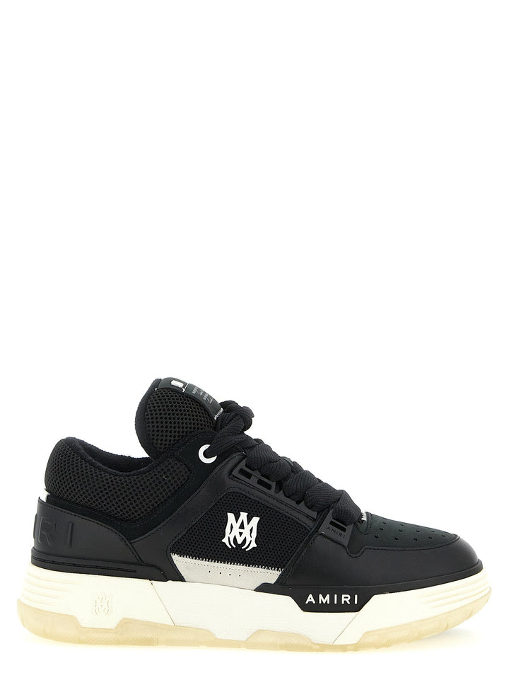 Amiri Black Calfskin Athletic Sneakers