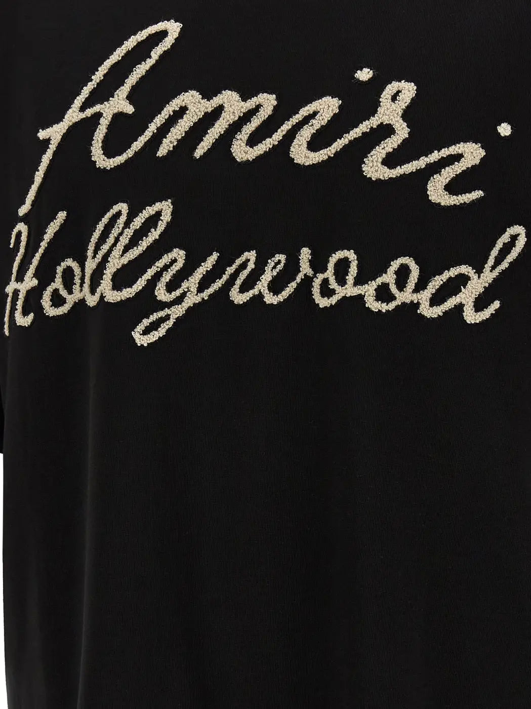 Amiri Black Cotton T-shirt