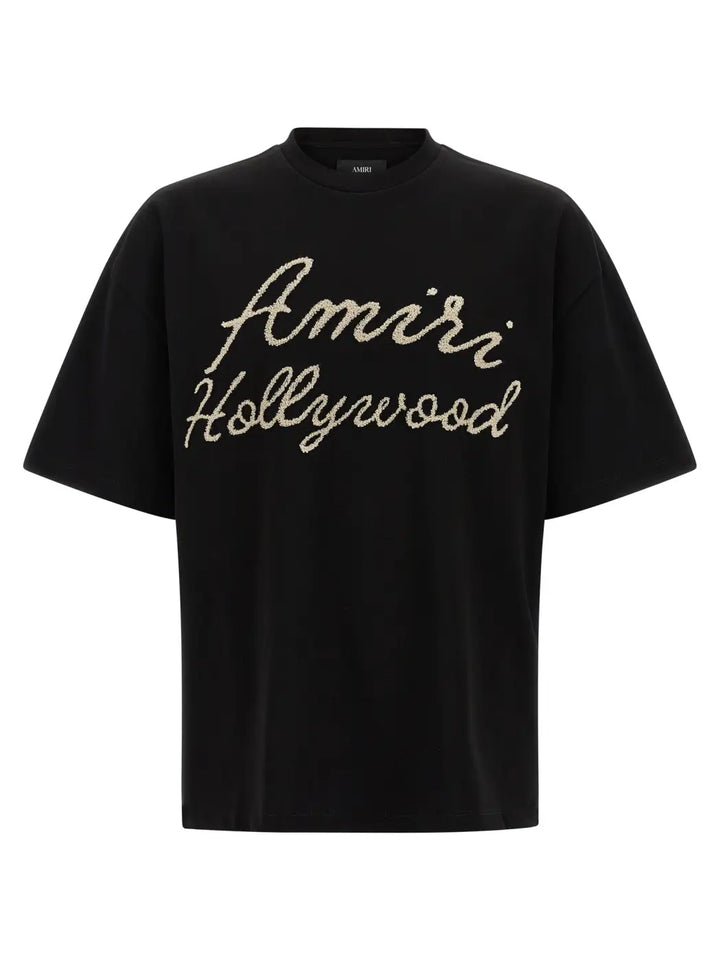 Amiri Black Cotton T-shirt