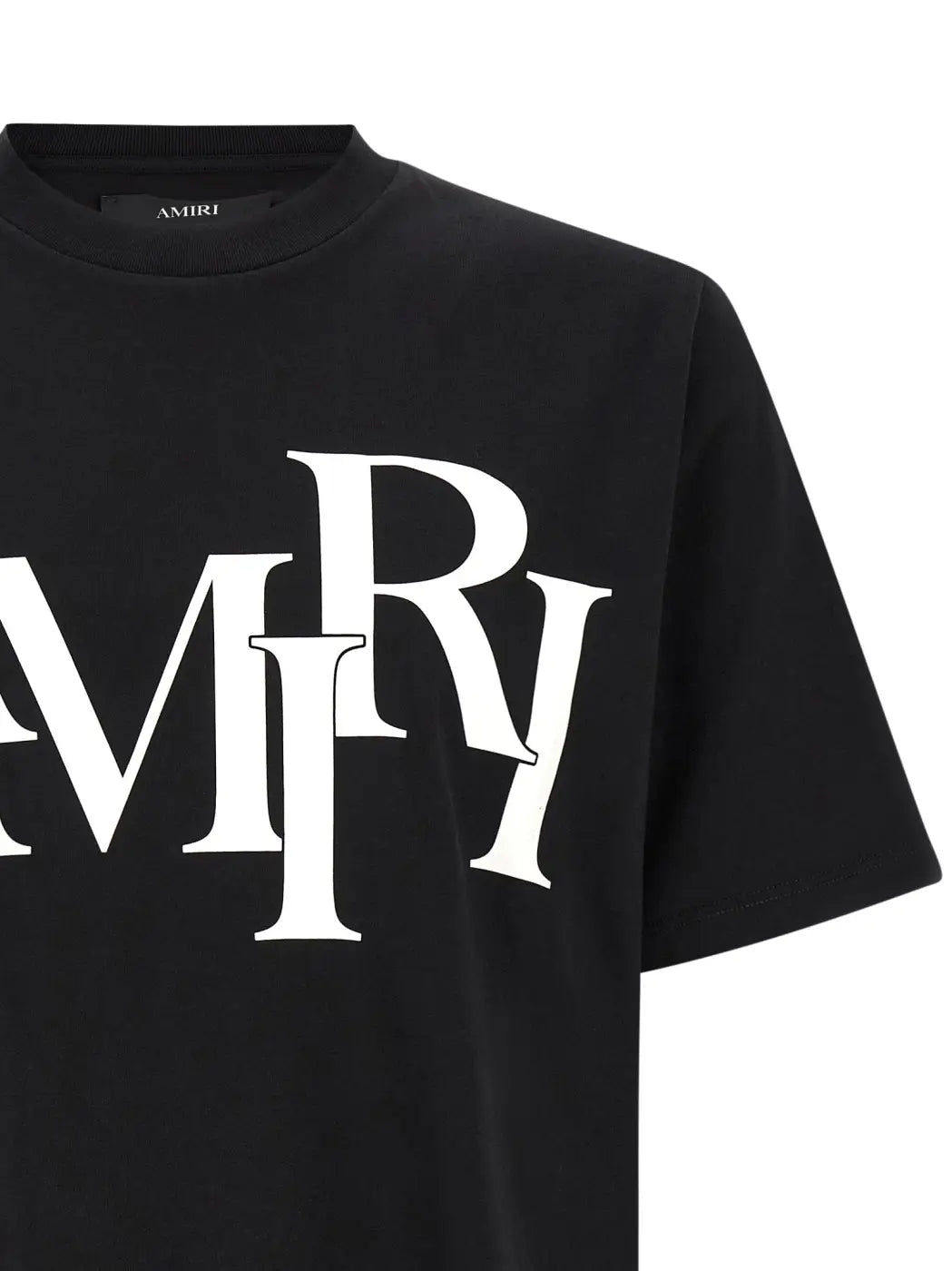Amiri Black Cotton T-shirt