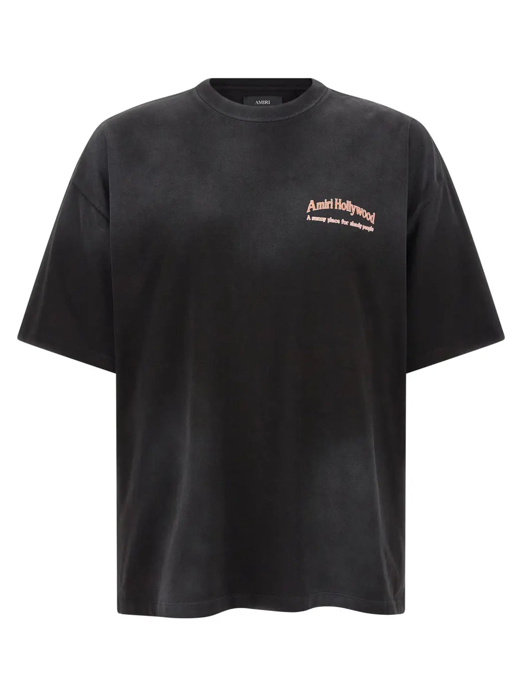 Amiri Black Cotton T-shirt