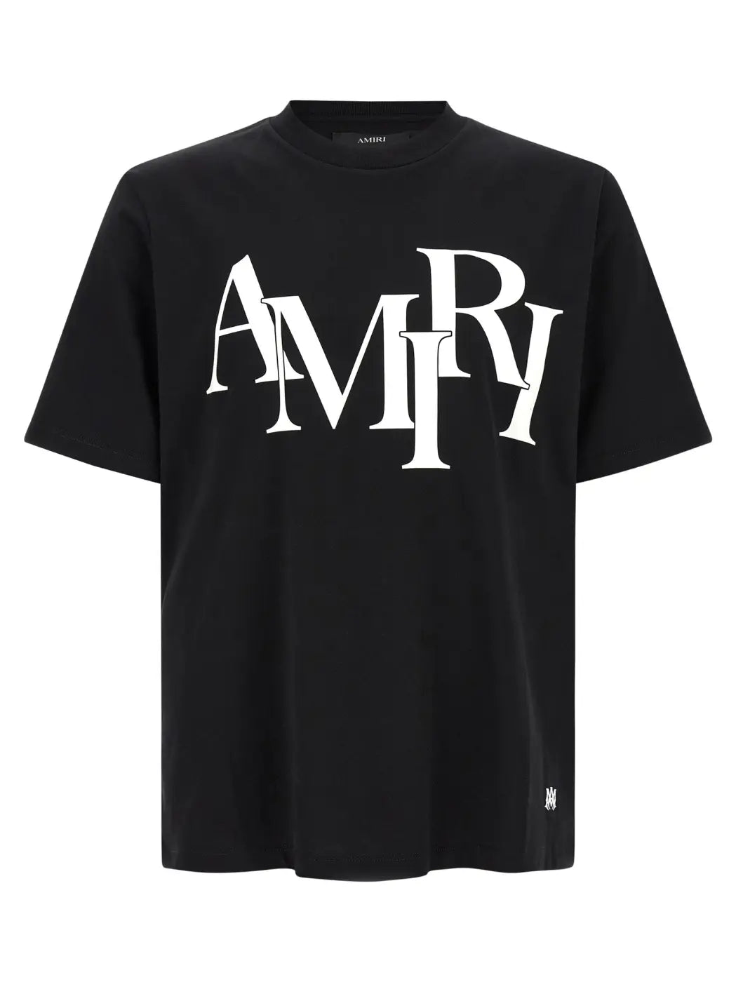 Amiri Black Cotton T-shirt
