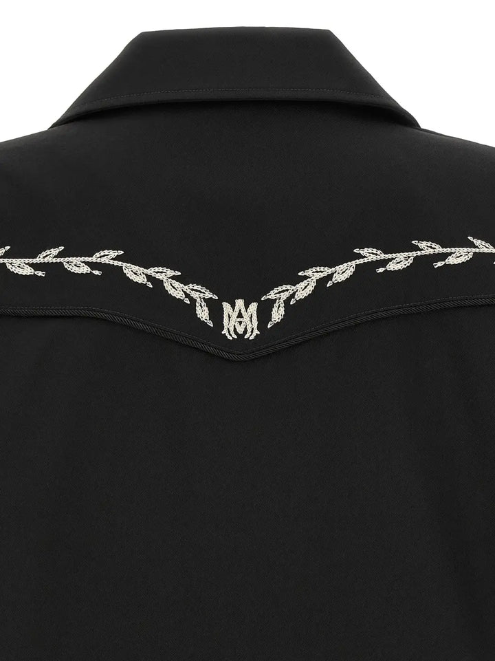 Amiri Black Polyester Full-length Jacket