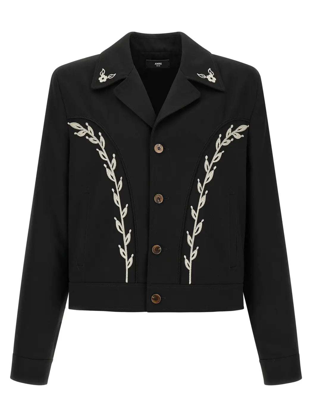 Amiri Black Polyester Full-length Jacket
