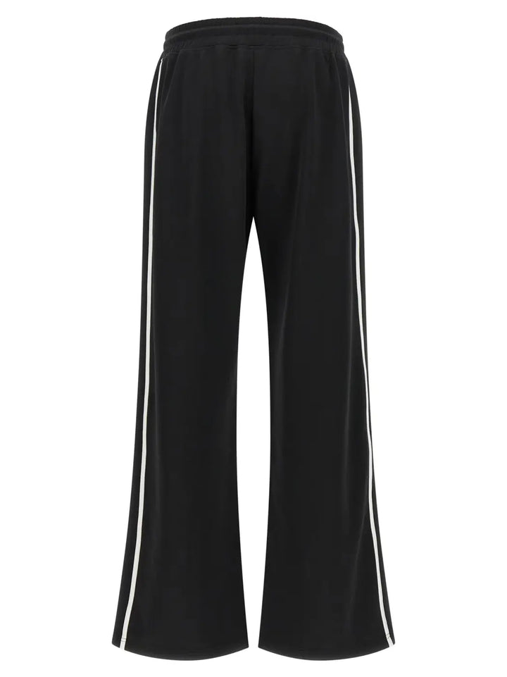 Amiri Black Polyester Joggers (workout Pants)