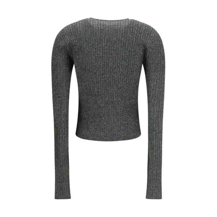 Amiri Black Viscose Cardigan