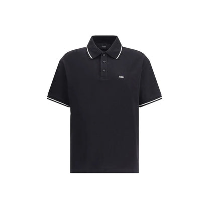 Amiri Cotton Polo Shirt with Contrasting Trim and Classic Collar Style