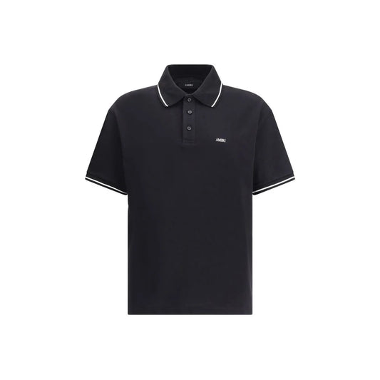 Amiri Cotton Polo Shirt with Contrasting Trim and Classic Collar Style