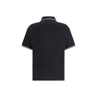 Amiri Cotton Polo Shirt with Contrasting Trim and Classic Collar Style