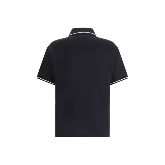 Amiri Cotton Polo Shirt with Contrasting Trim and Classic Collar Style