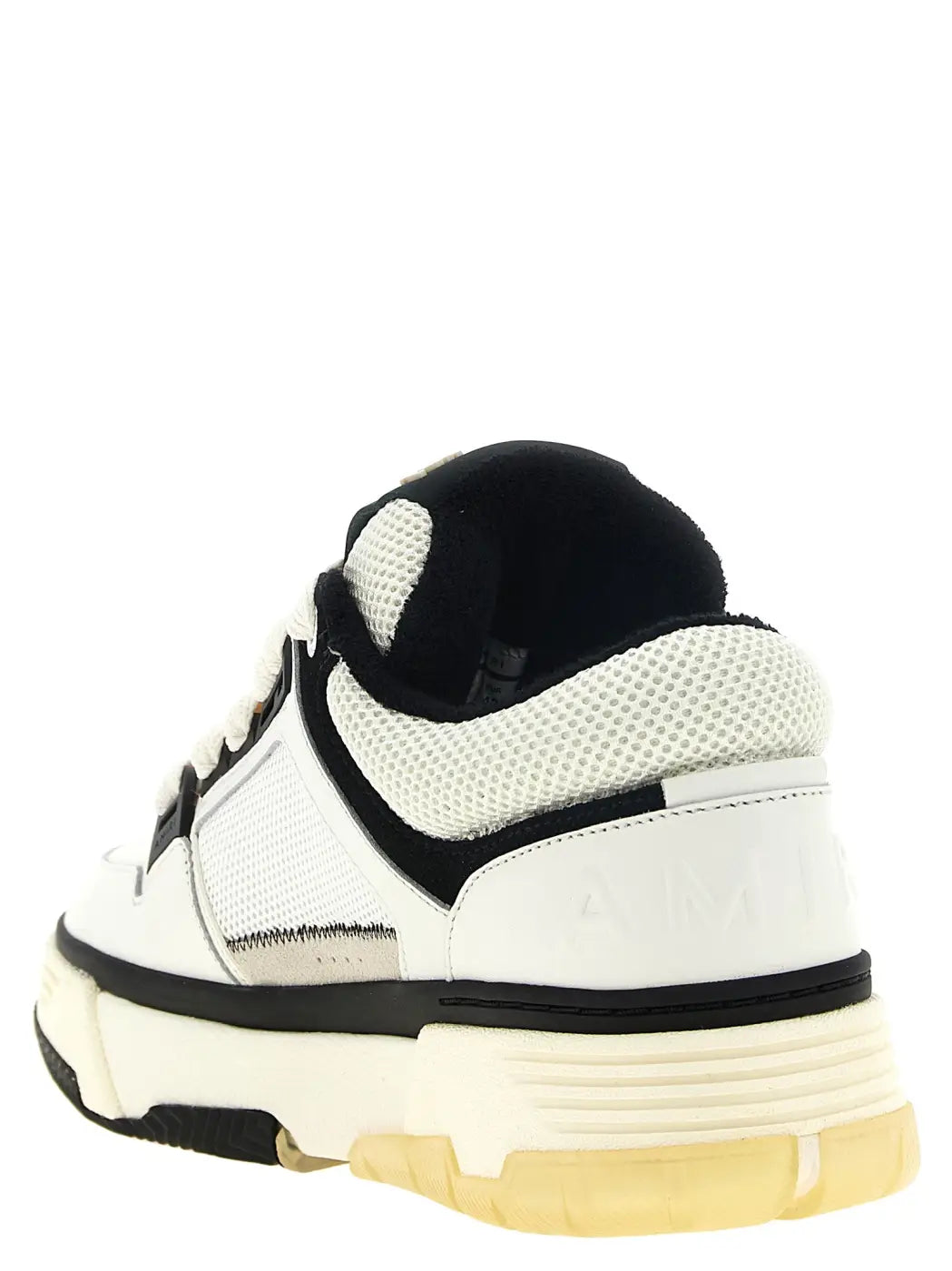 Amiri White Calfskin Chunky Sneakers