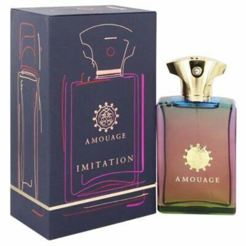 Amouage Men’s Cologne - Ignite Senses Imitation Man Black Pepper Turkish Rose