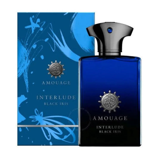 Amouage Interlude Black Iris Exotic Leather and Oud Elegance Men’s Cologne