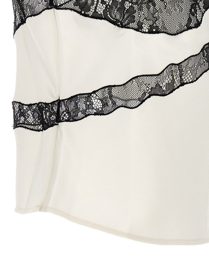 The Andamane - Women’s Bicolor Polyester Blouse