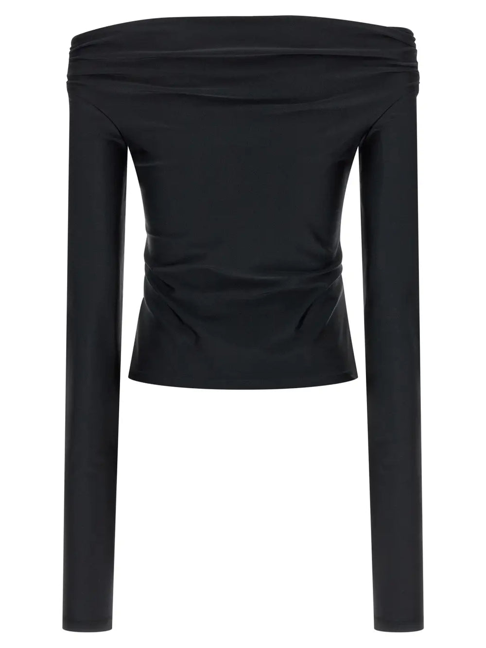 The Andamane Black Polyamide Tank Tops