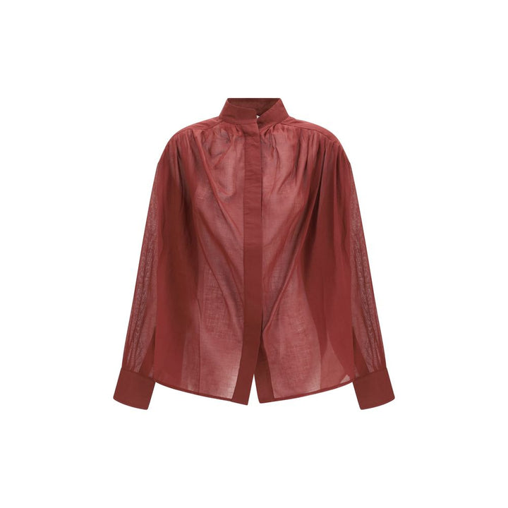 The Andamane Shirts - Bordeaux Cotton Shirt