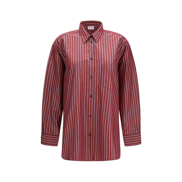 The Andamane Shirts - Bordeaux Polyester Pattern Shirt
