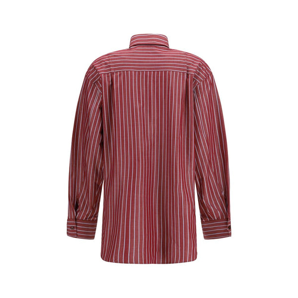 The Andamane Shirts - Bordeaux Polyester Pattern Shirt