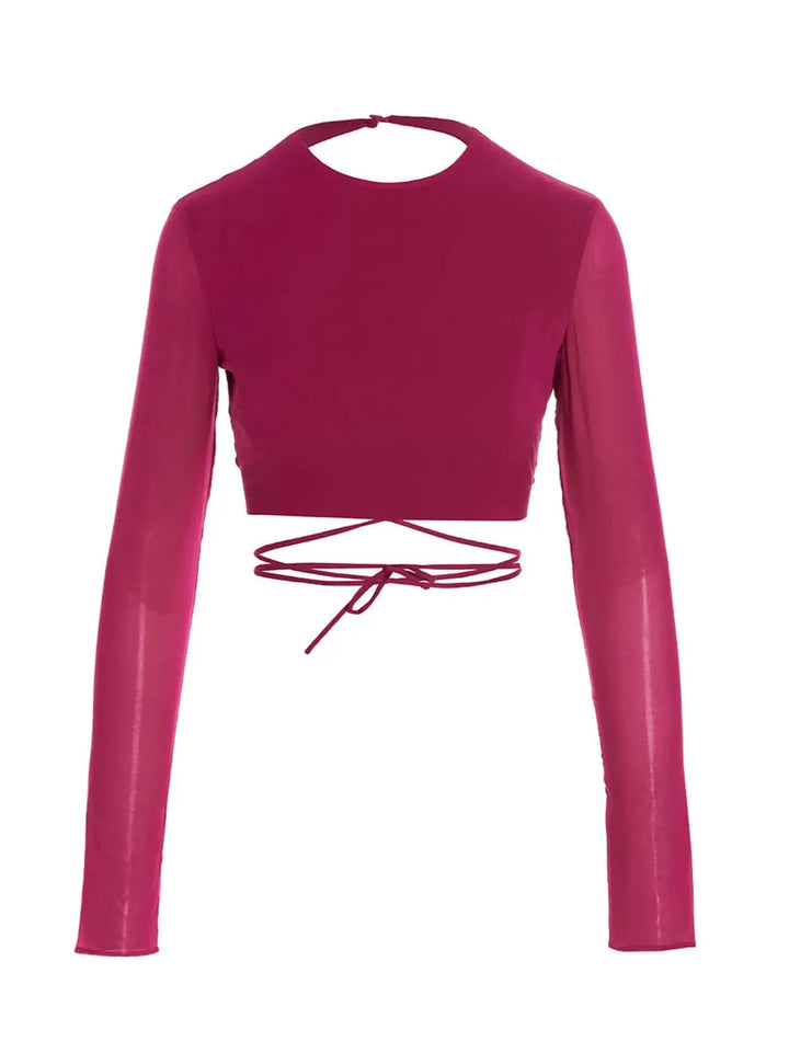 The Andamane Fuchsia Silk Shirt