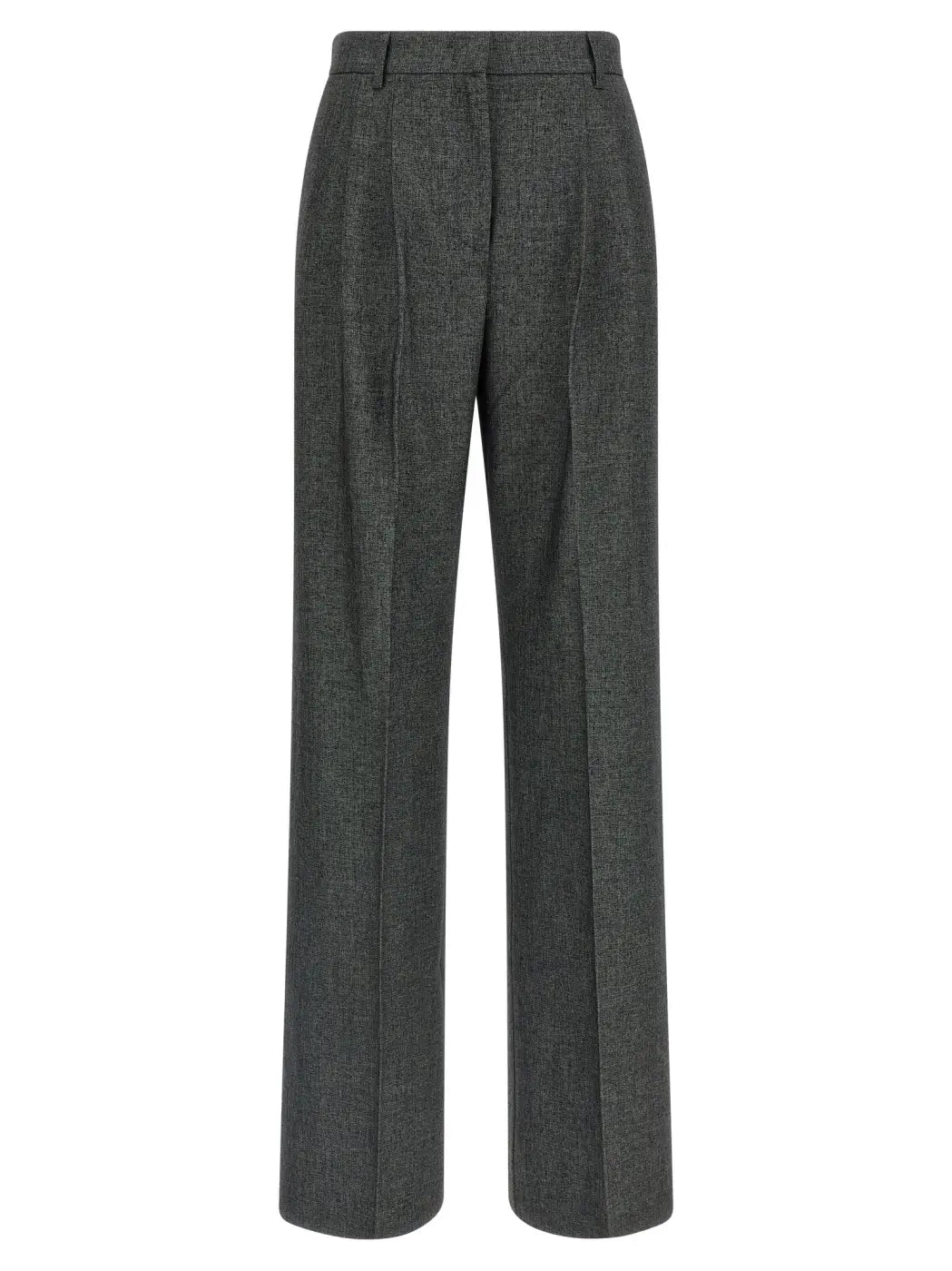 The Andamane Gray Polyester Dress Pants