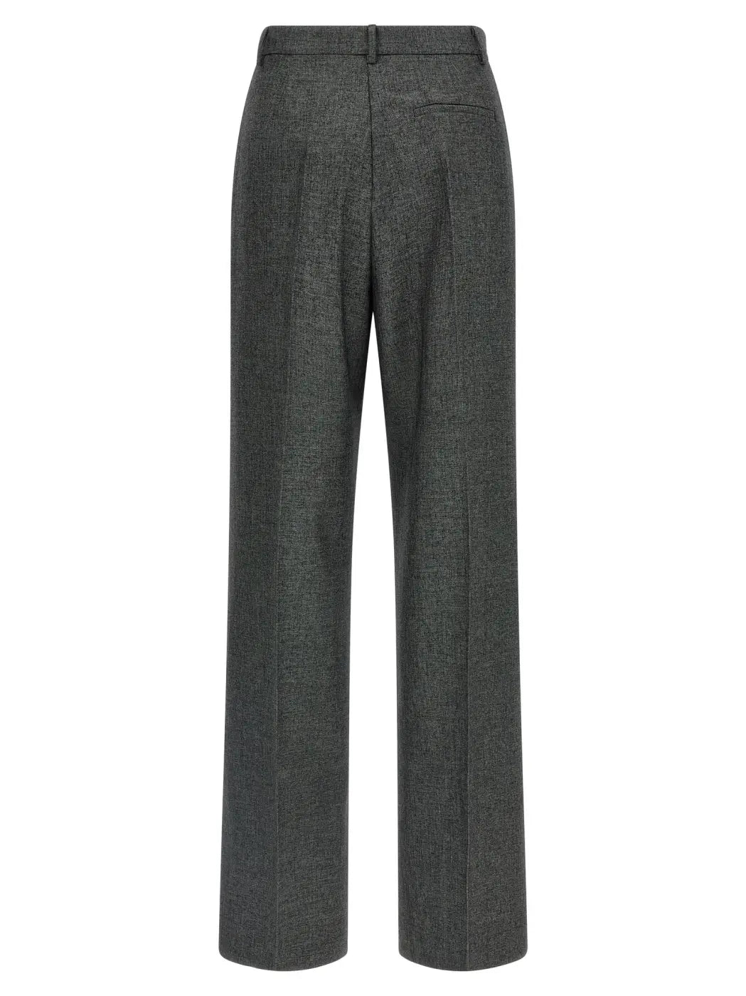 The Andamane Gray Polyester Dress Pants