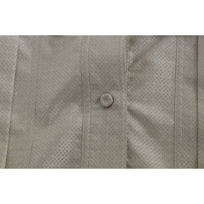 Andrea Incontri Beige Blouse Tank Luxurious Designer Top