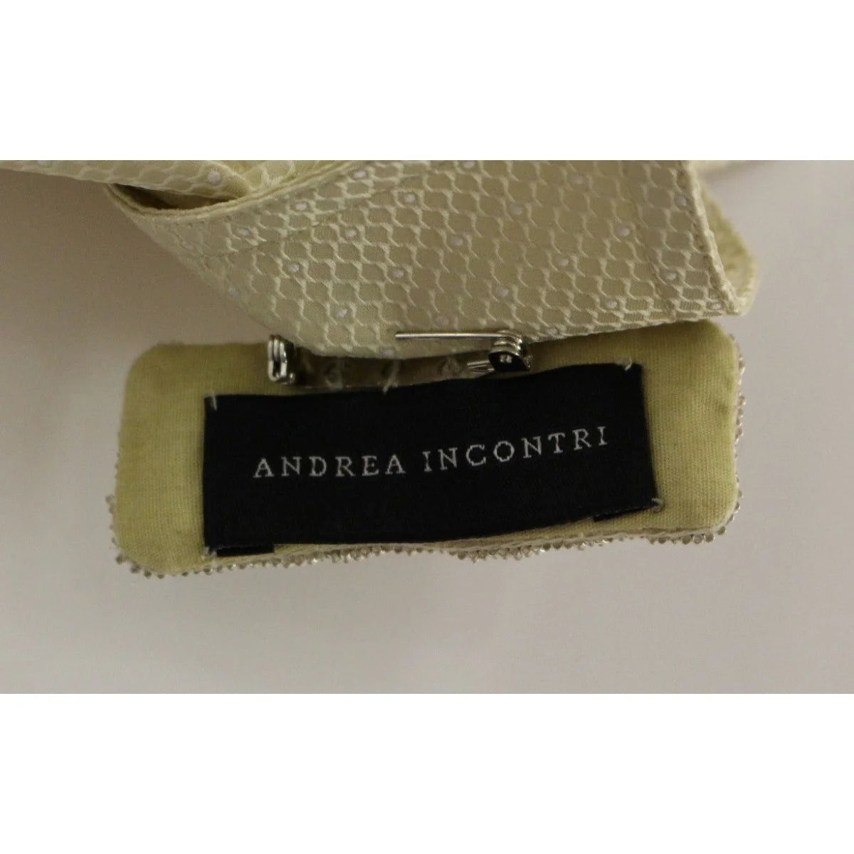 Andrea Incontri Beige Blouse Tank Luxurious Designer Top