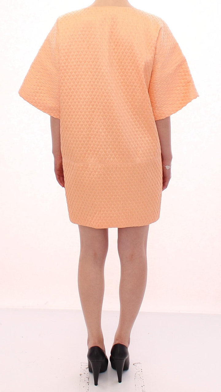 Andrea Incontri Wrap Coats - Pink Short Sleeves Jacket Coat