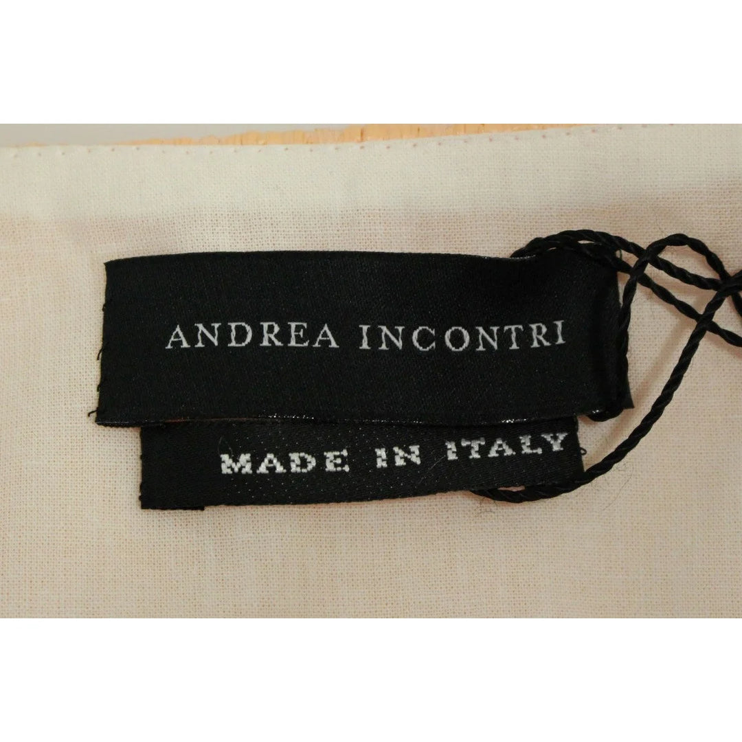 Andrea Incontri Pink Short Sleeves Jacket Coat