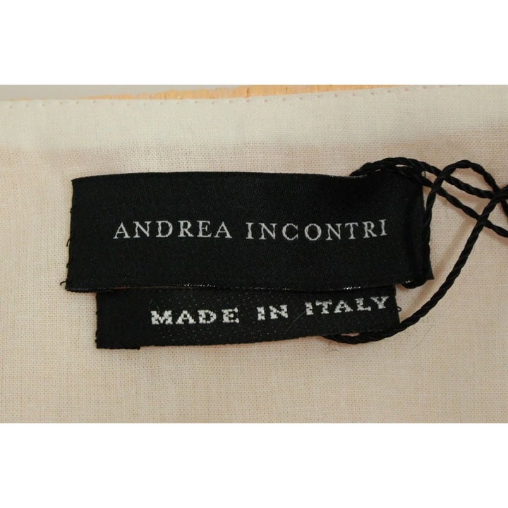 Andrea Incontri Pink Short Sleeves Jacket Coat