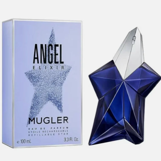 Angel Elixir Eau with Sparkling Pink Pepper and Warm Bourbon Vanilla Women’s Perfume Thierry Mugler
