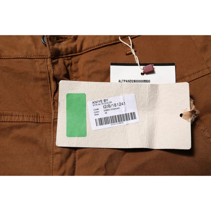 ANIYE BY Flared Cut Zipper Button Closure Pants Sizzle with Style Aniye