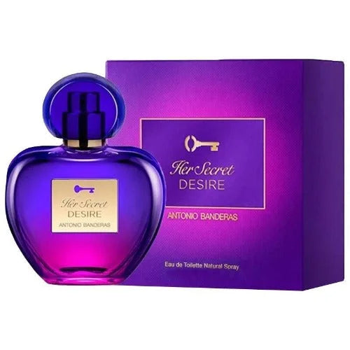 Antonio Banderas Women’s Perfume - Her Secret Desire Eau De Toilette