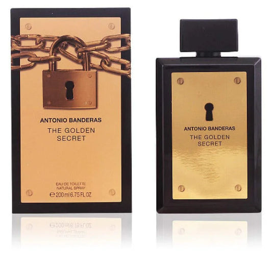 Antonio Banderas Golden Secret Eau Radiates Masculine Charm Men’s Cologne