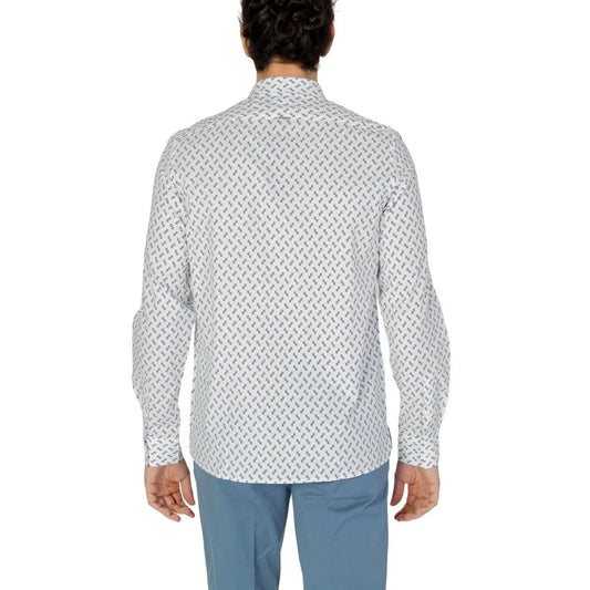 Antony Morato Barcelona MMSL00614-FA430604 Mens Modern Long Sleeve Shirt