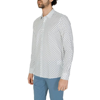 Antony Morato Barcelona MMSL00614-FA430604 Mens Modern Long Sleeve Shirt