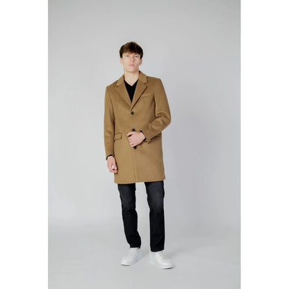 Antony Morato Beige Polyester Coat