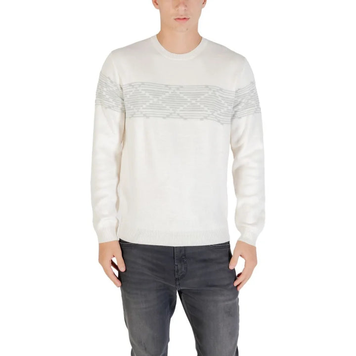 Antony Morato Beige Polyester Sweatshirt